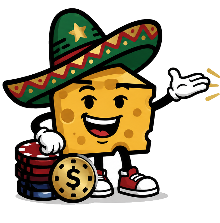 Mascota de La Queso Bets saludando